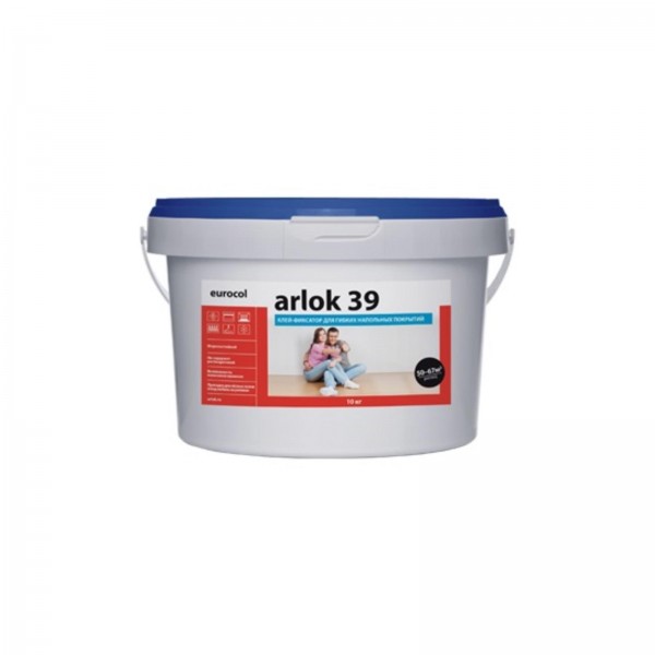 Клей-фиксатор для гибких напольных покрытий Arlok 39 3 кг