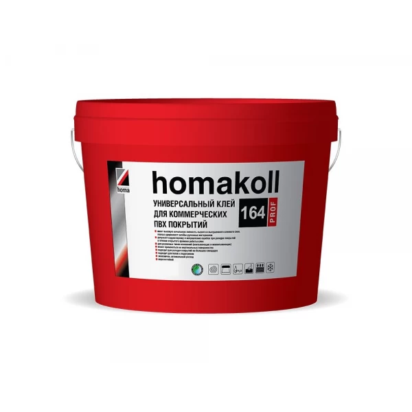 Клей универсальный для ПВХ-плитки Homakoll 164 6 кг